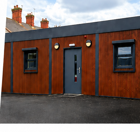 Modular building exterior